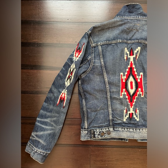 Rare Ralph Lauren Denim & Supply Aztec Jacket M - Picture 4 of 16